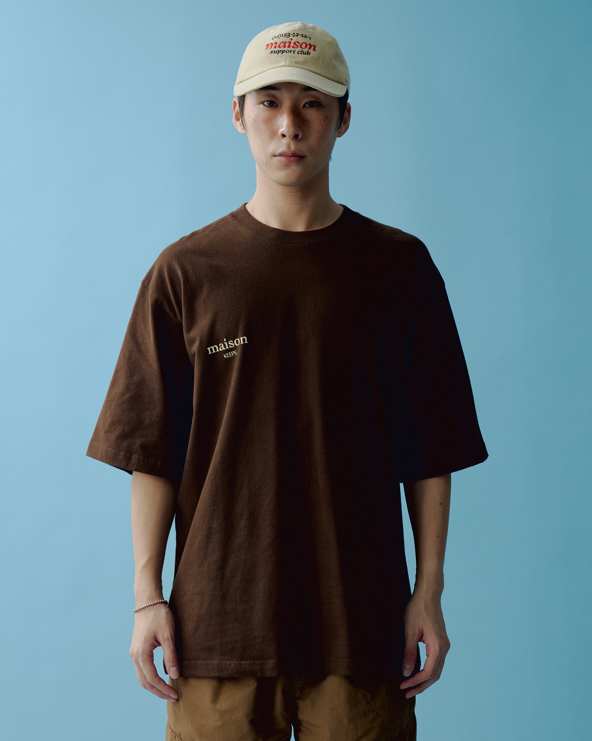 Dark Brown-Ivory