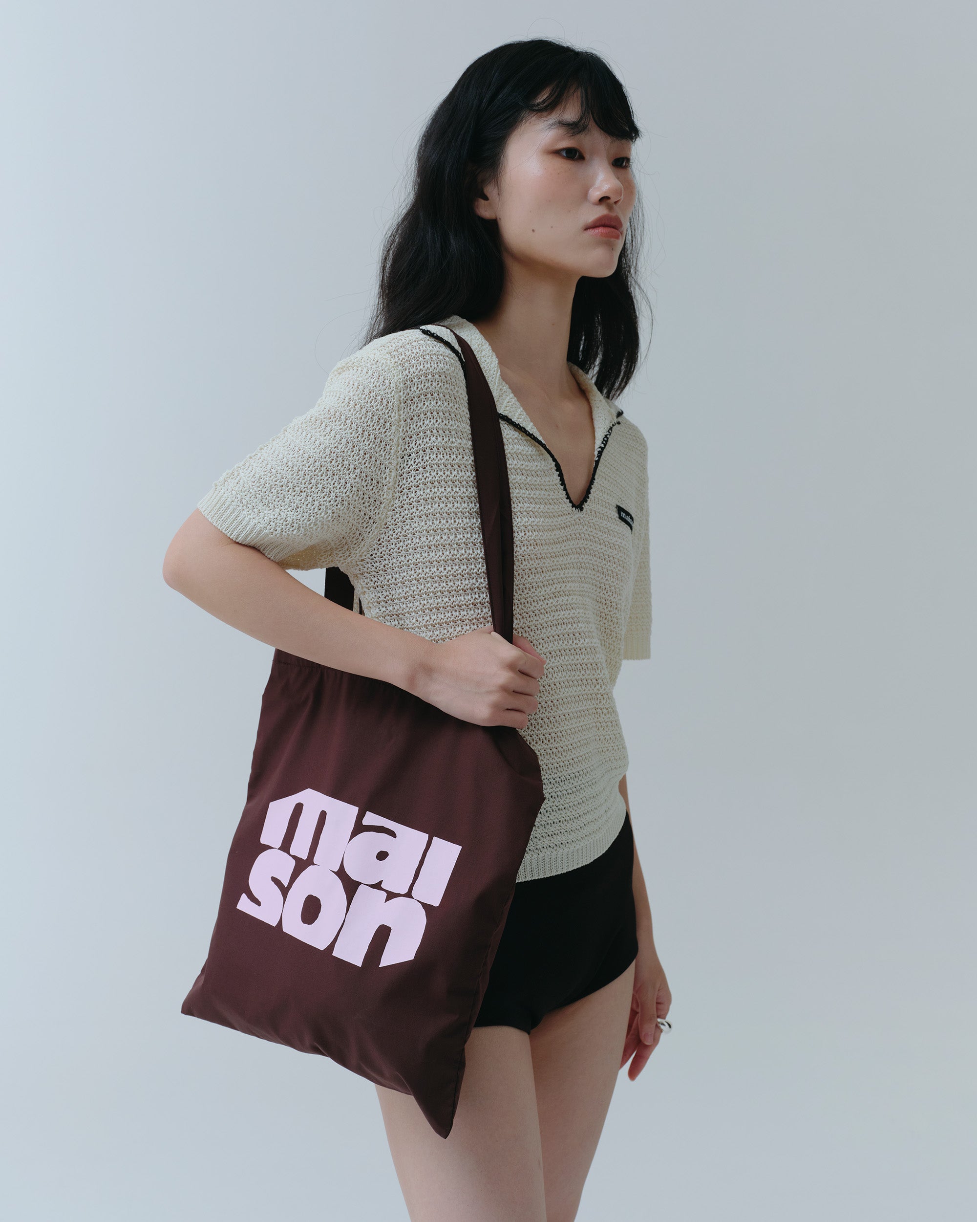 Dark Brown-Pale Pink