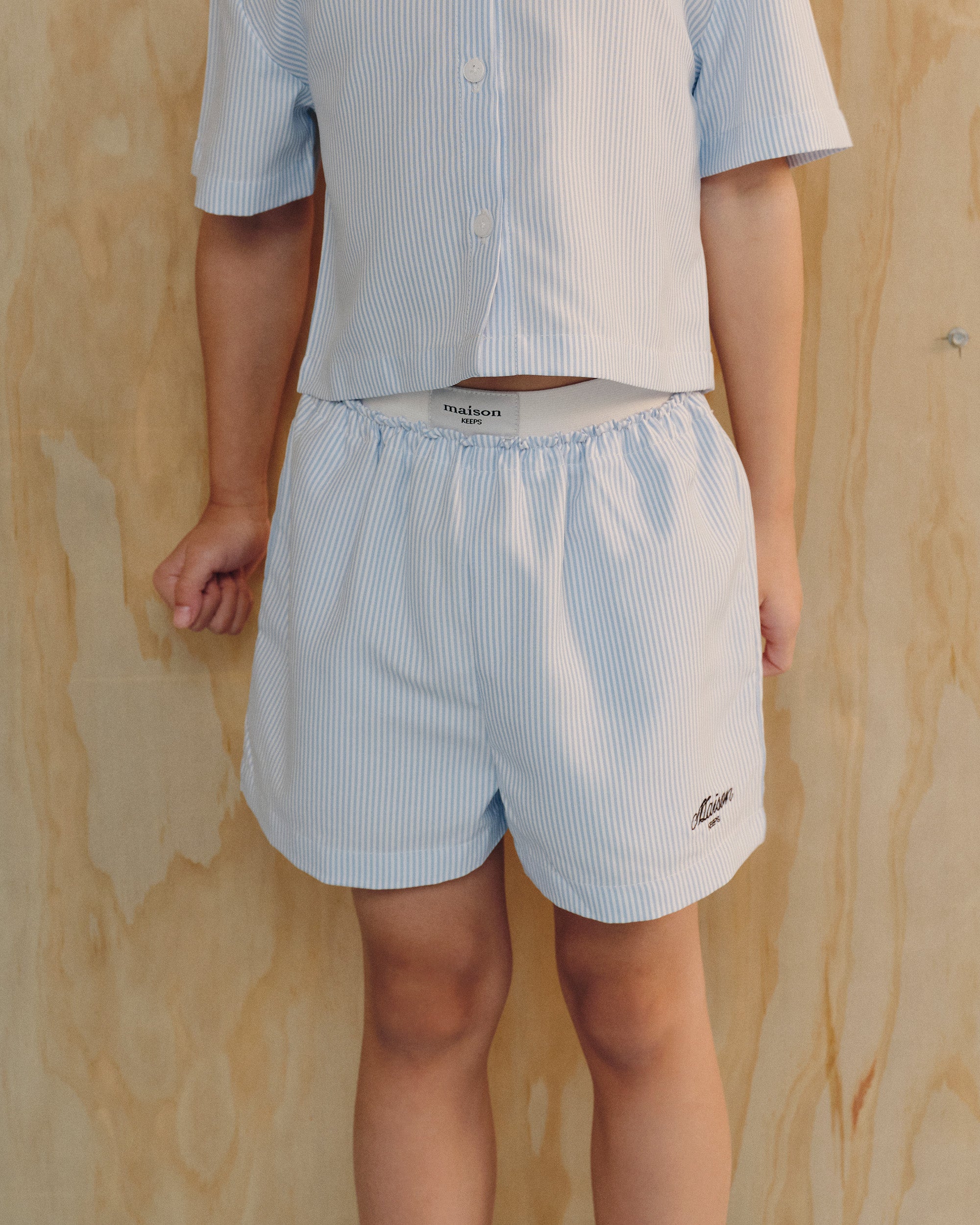 Blue - White Striped